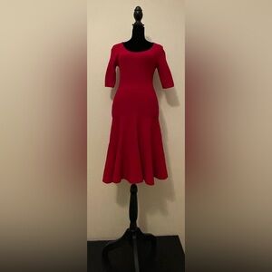 BCBGMAXAZRIA red sweater dress size small